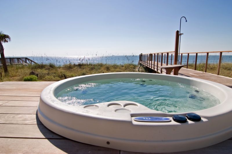 Outdoor Bathtub Installation